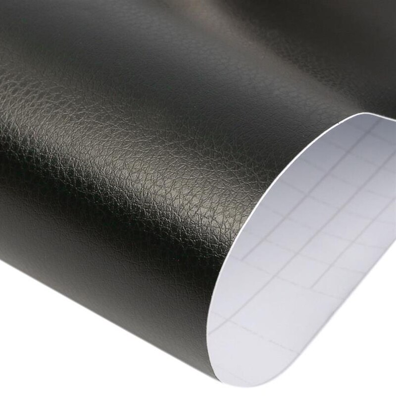 Mākslīgā āda - Sticker, pl.145cm, bl.450g/m², melna.