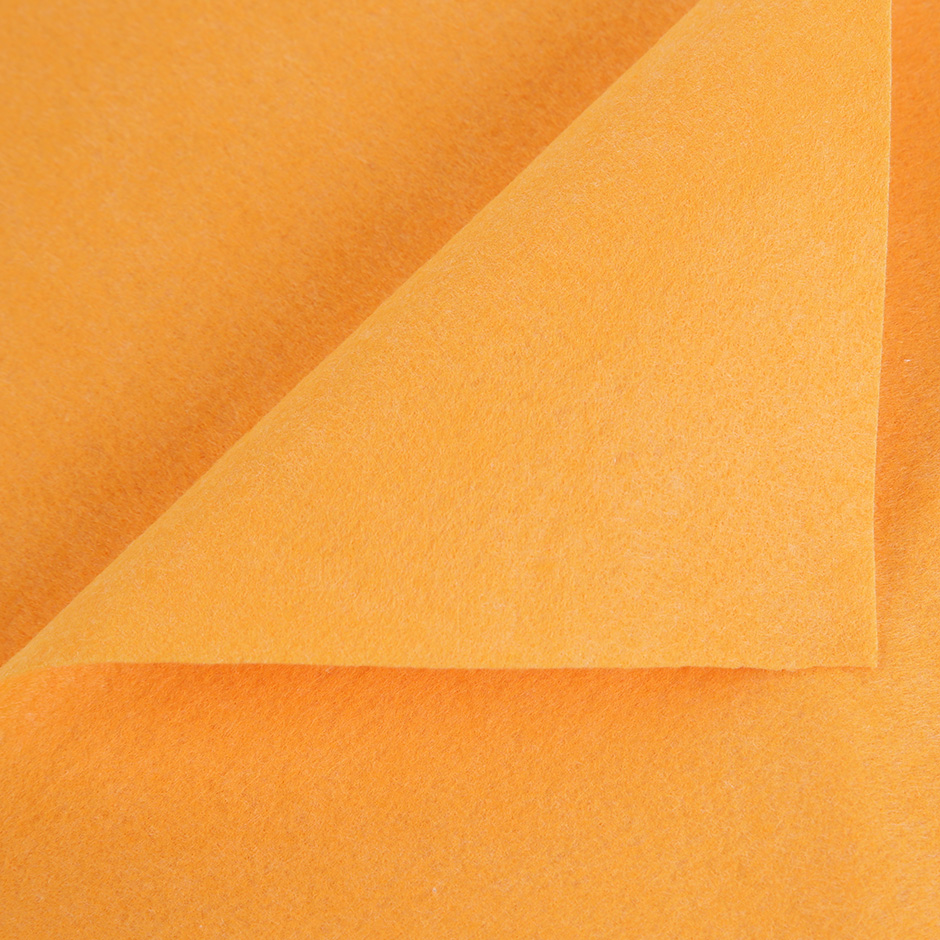 Nonwoven Fabric (10mx10pcs) orange. Cleaning cloth.  Weight 200g/m². Width 50cm. Price per piece (100m) 21% VAT incl.