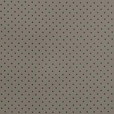 High Quality Perforated PU Leather, width 140cm, gray / 05. Price per running meter, 21% VAT incl.